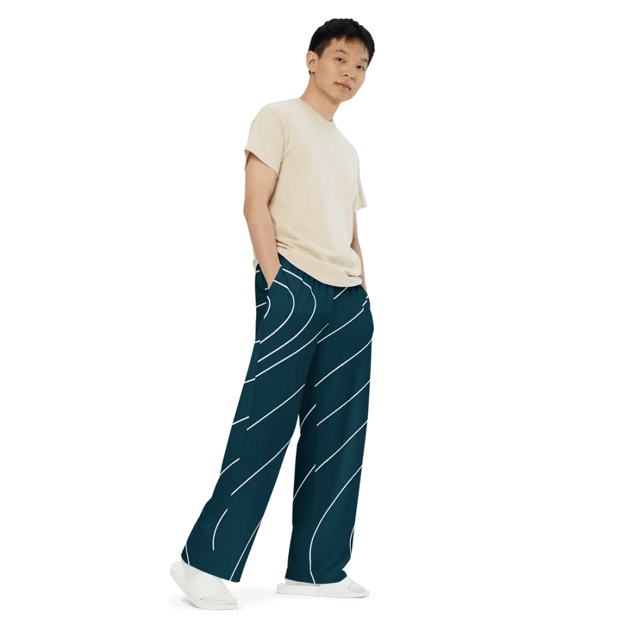 Elevate Unisex Wide-Leg Pants product image (7)