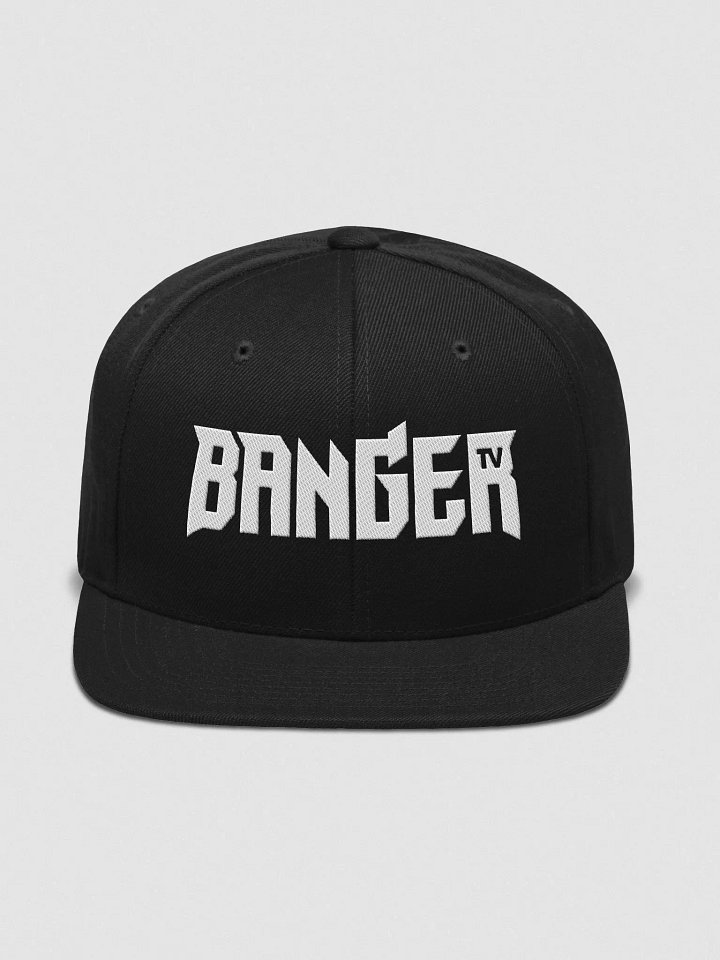 BangerTV Baseball Hat - White Logo product image (1)