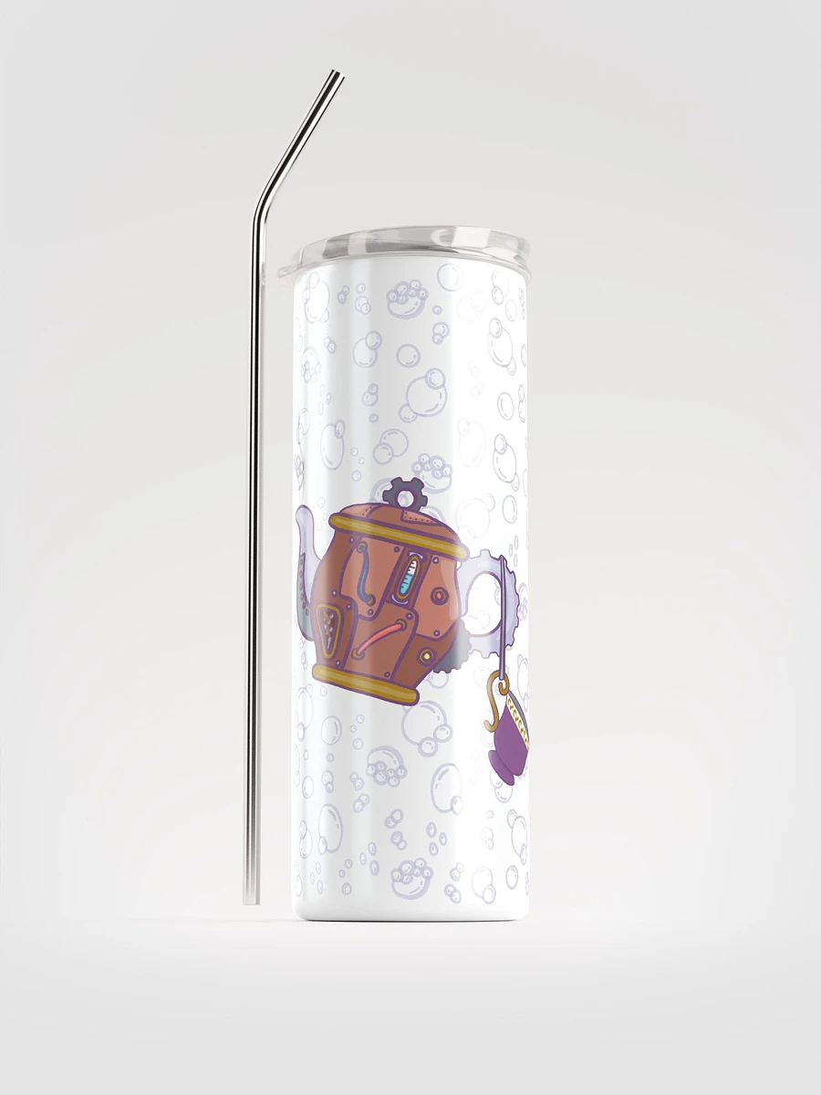 Time for Tea - Steampunk - White Tumbler product image (2)
