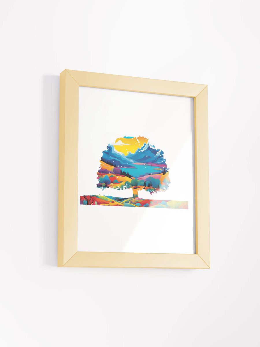 Surreal Mountain Wonderland Poster product image (18)