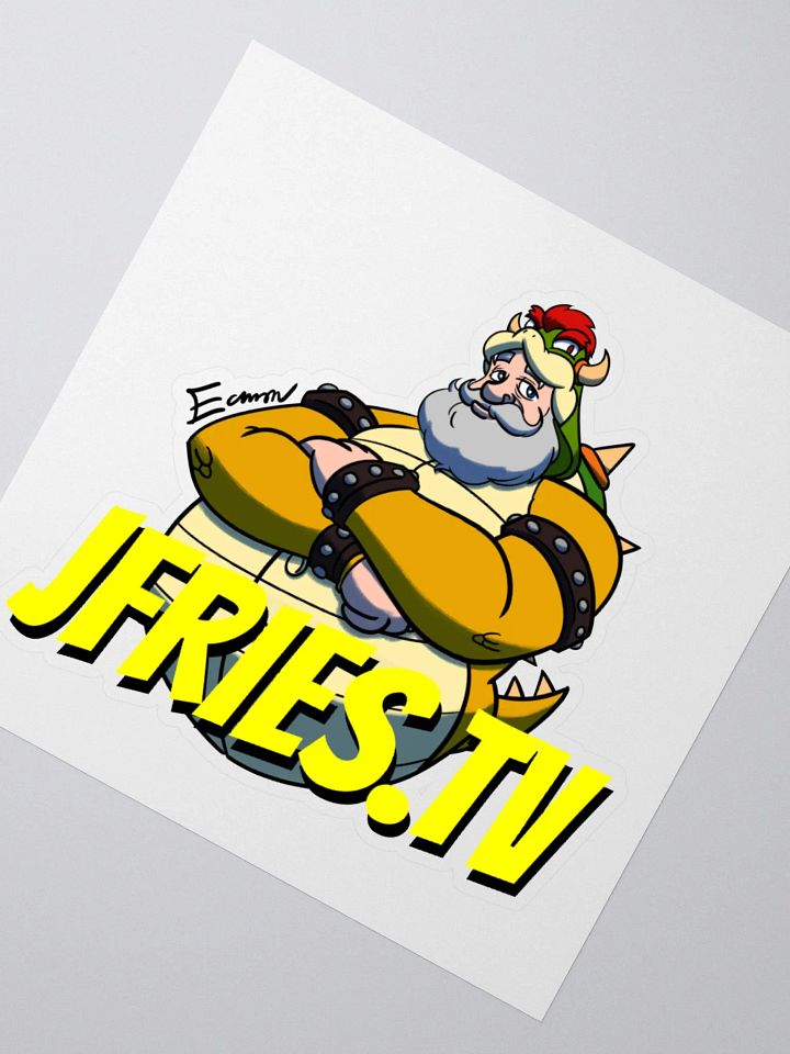 JFries.TV Kiss Cut Stickers product image (4)