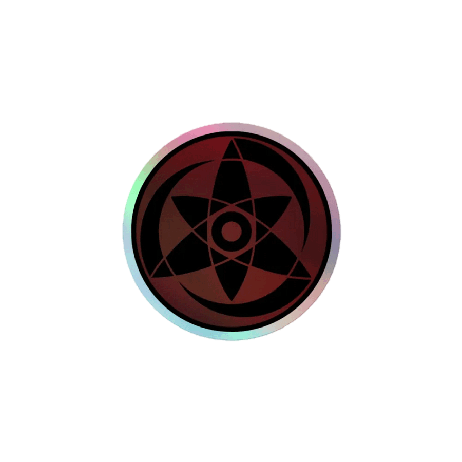 STICKER DEL MANGEKYOU SHARINGANN product image (1)