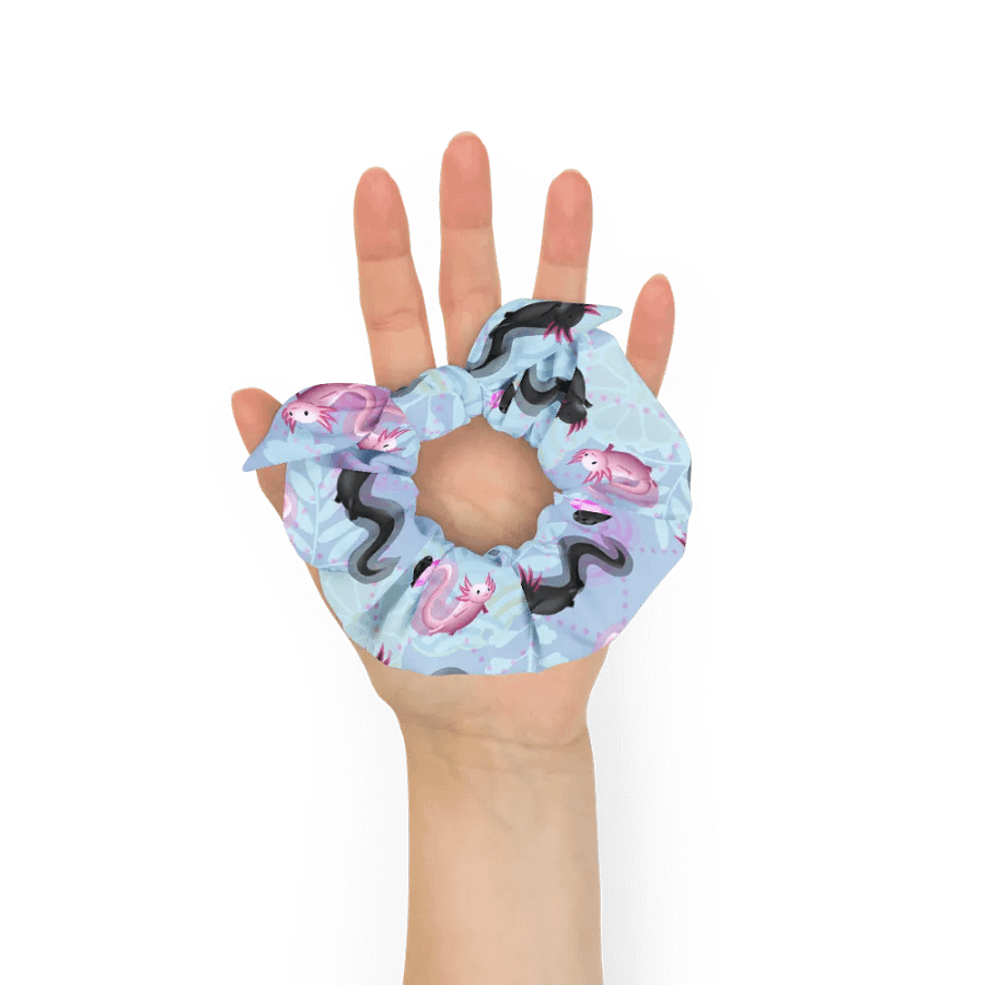 Axolotl All-Over Print Scrunchie product image (6)