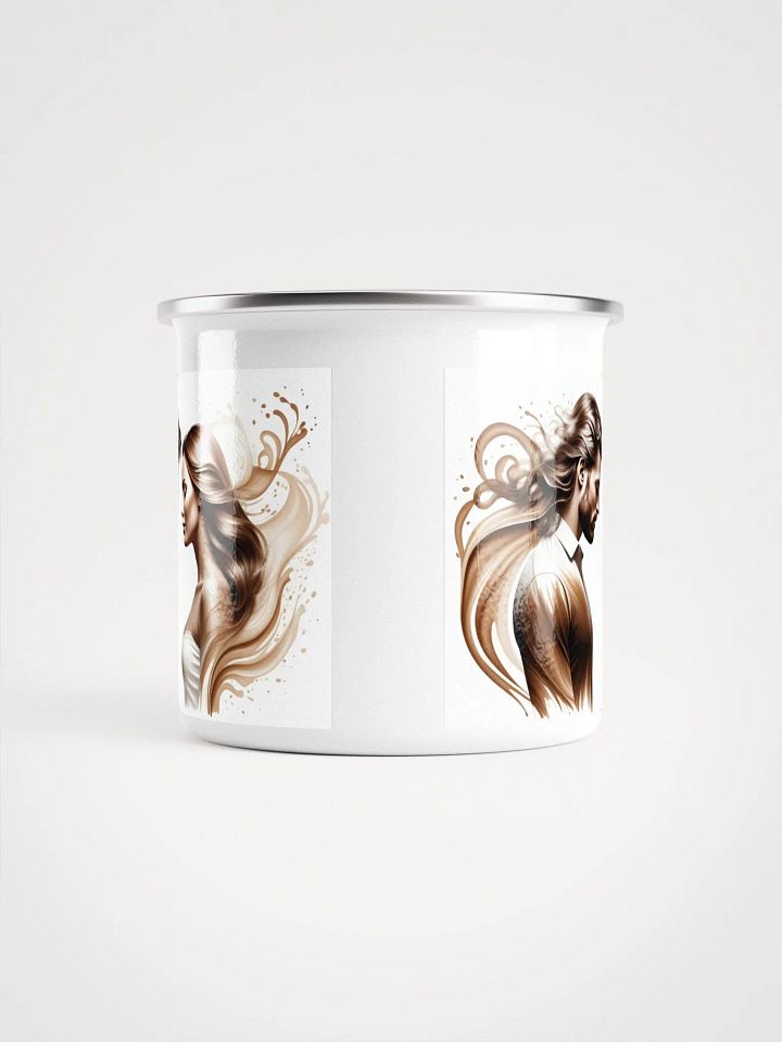 Ethereal Embrace Enamel Mug product image (2)