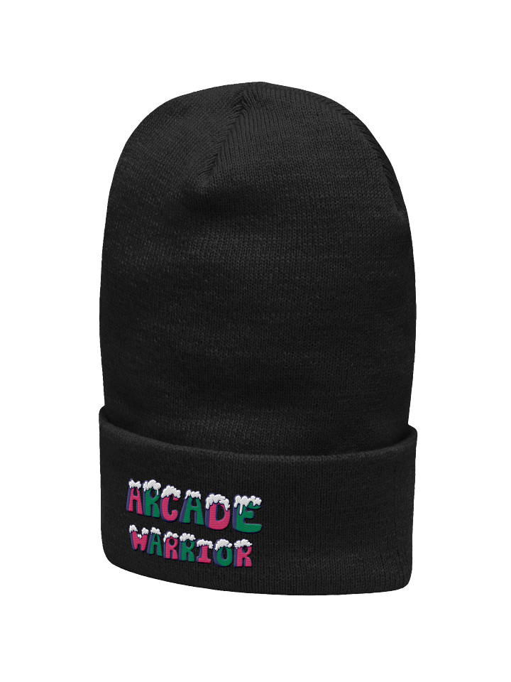Arcade Warrior Holiday Logo Beanie 2025 product image (10)