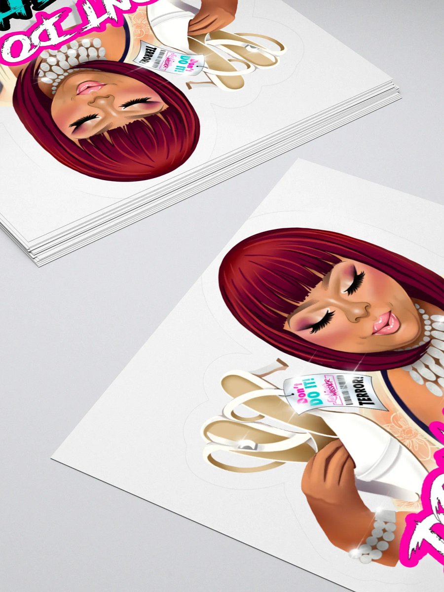 DONT DO IT LITTLE GIRL STICKER! product image (11)