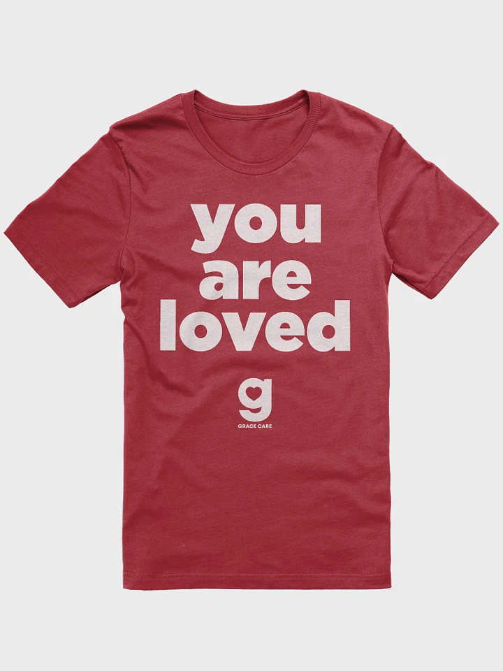 Grace Care Tee (Red) product image (1)