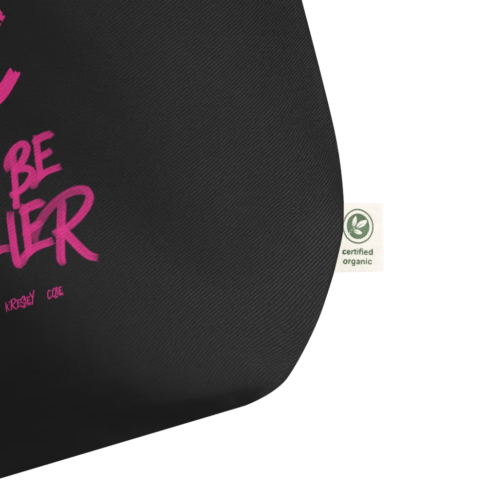 ABC Always Be Crazier Organic Cotton Tote product image (2)