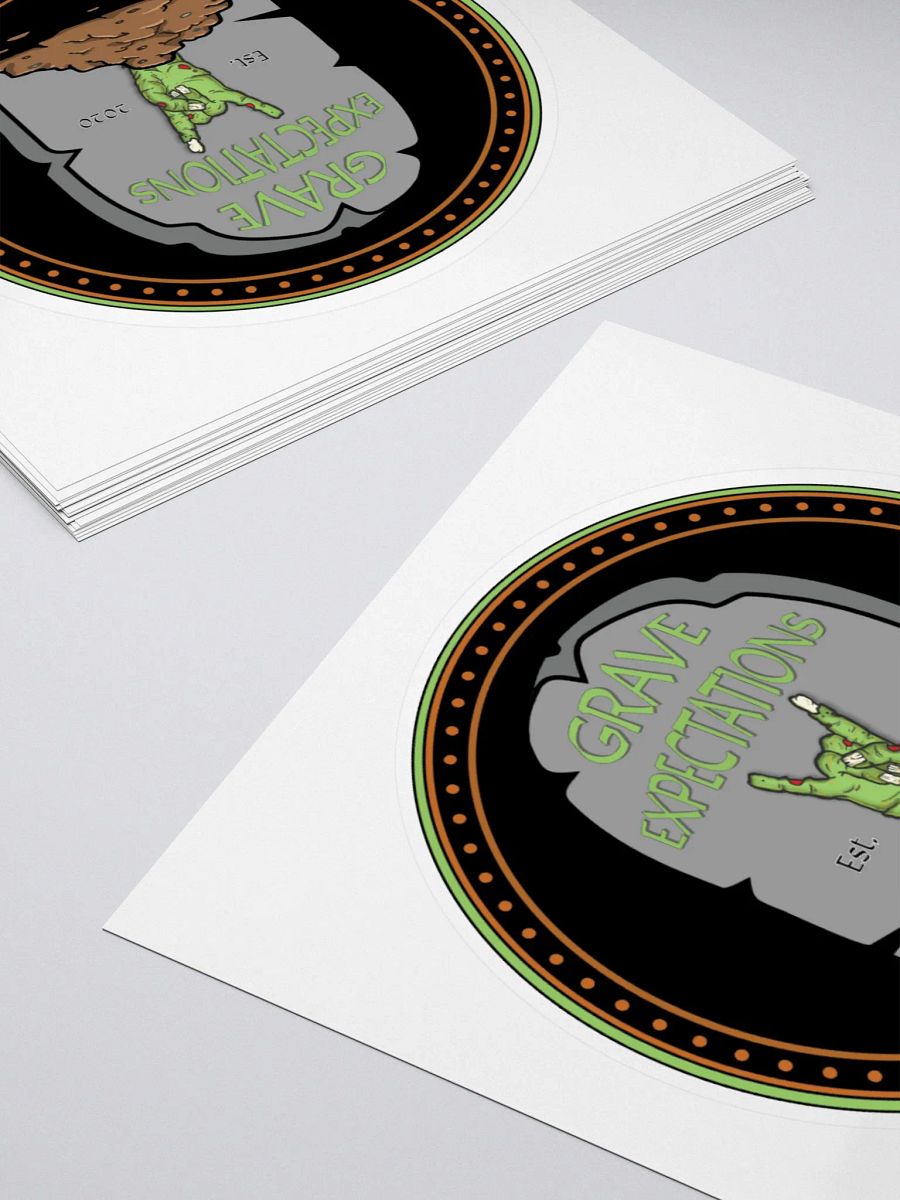 Grave Expectations - Logo Decal product image (4)
