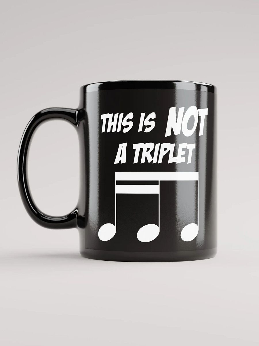 Triplet mug (white text) product image (6)