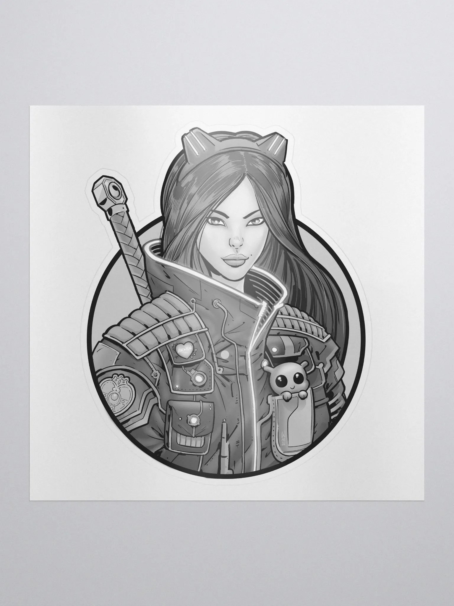 cyberpunk sticker product image (1)