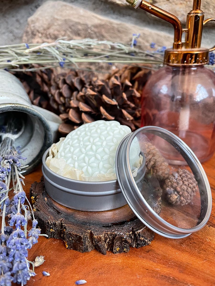 Wax Free Premium Moisturizing Solid Body Butter Bar - Refillable, Gift Ready product image (5)