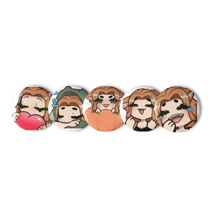 Sw33t_N3ko Expressions Pin Set product image (1)