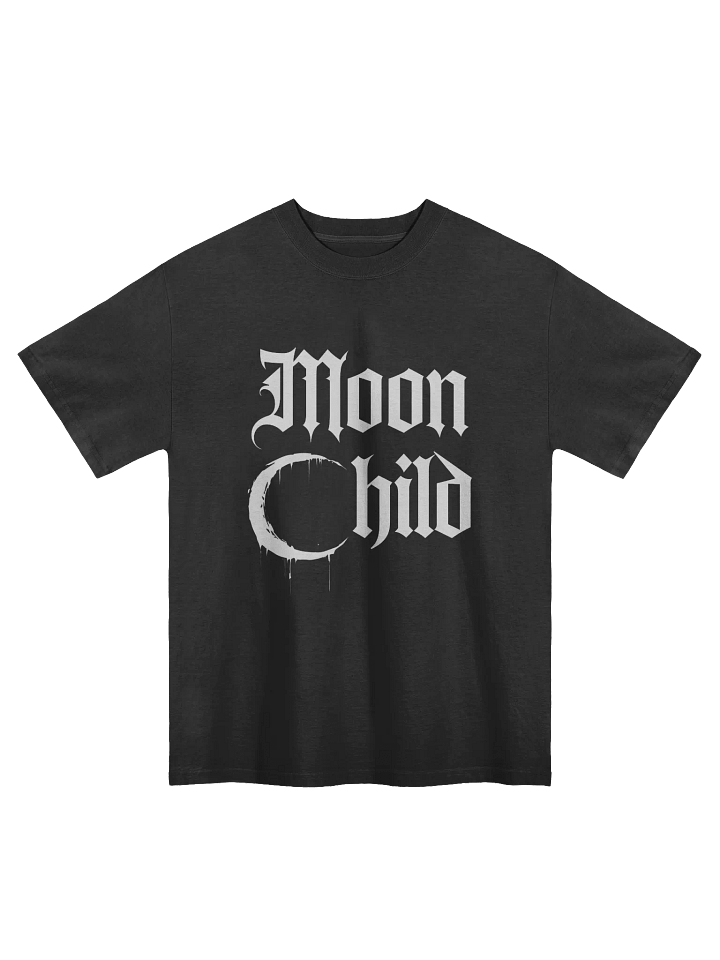 Moon Child Faded Oversized T shirt product image (1)