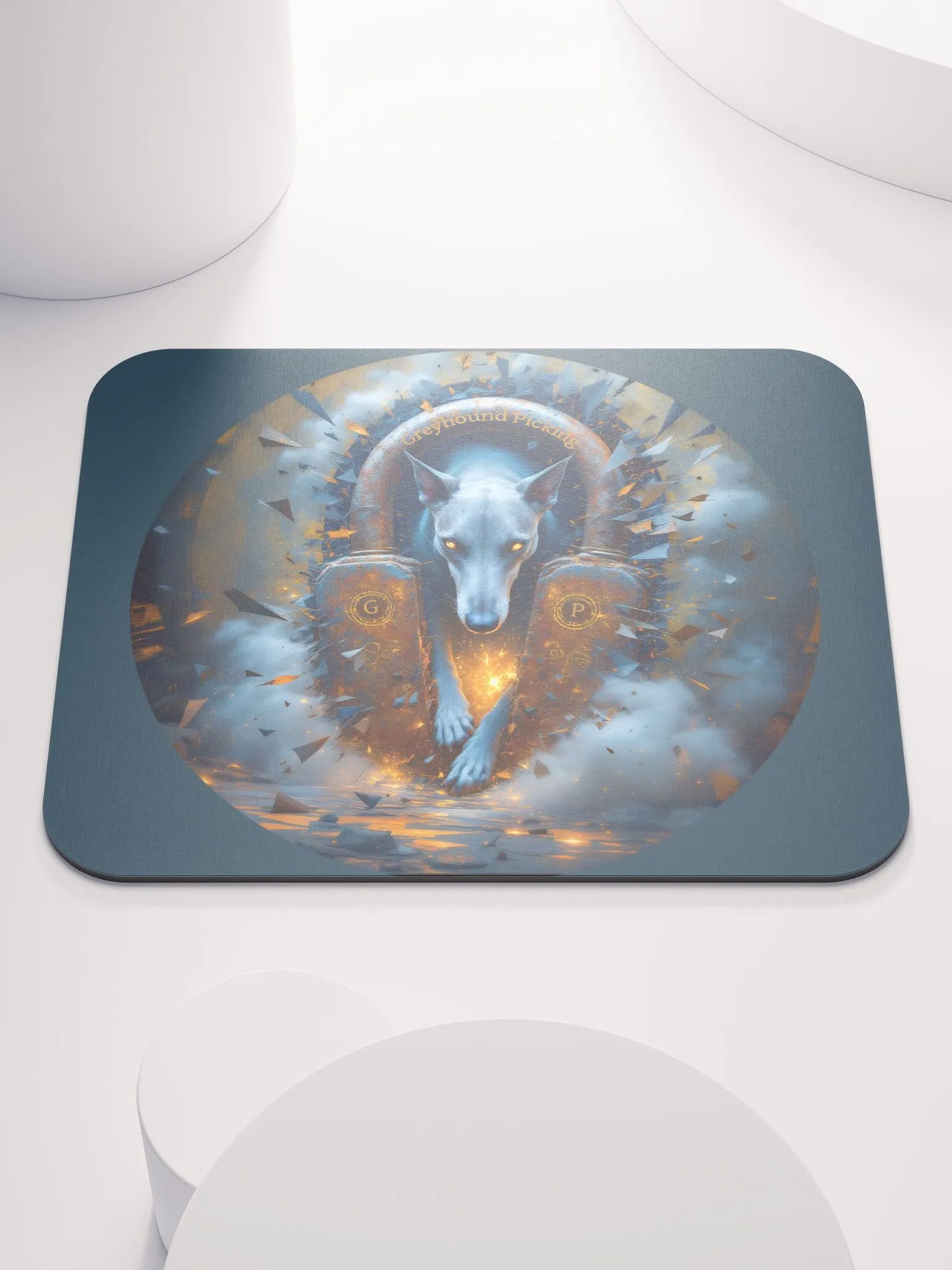 Greyhound Picking Mousepad product image (1)