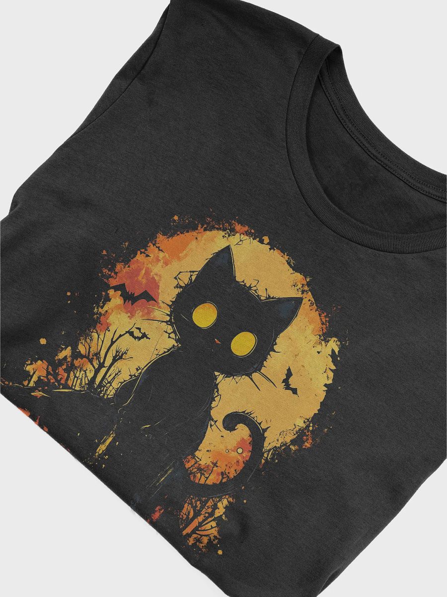 Spooky Cat! - Supersoft fitted T-shirt product image (4)