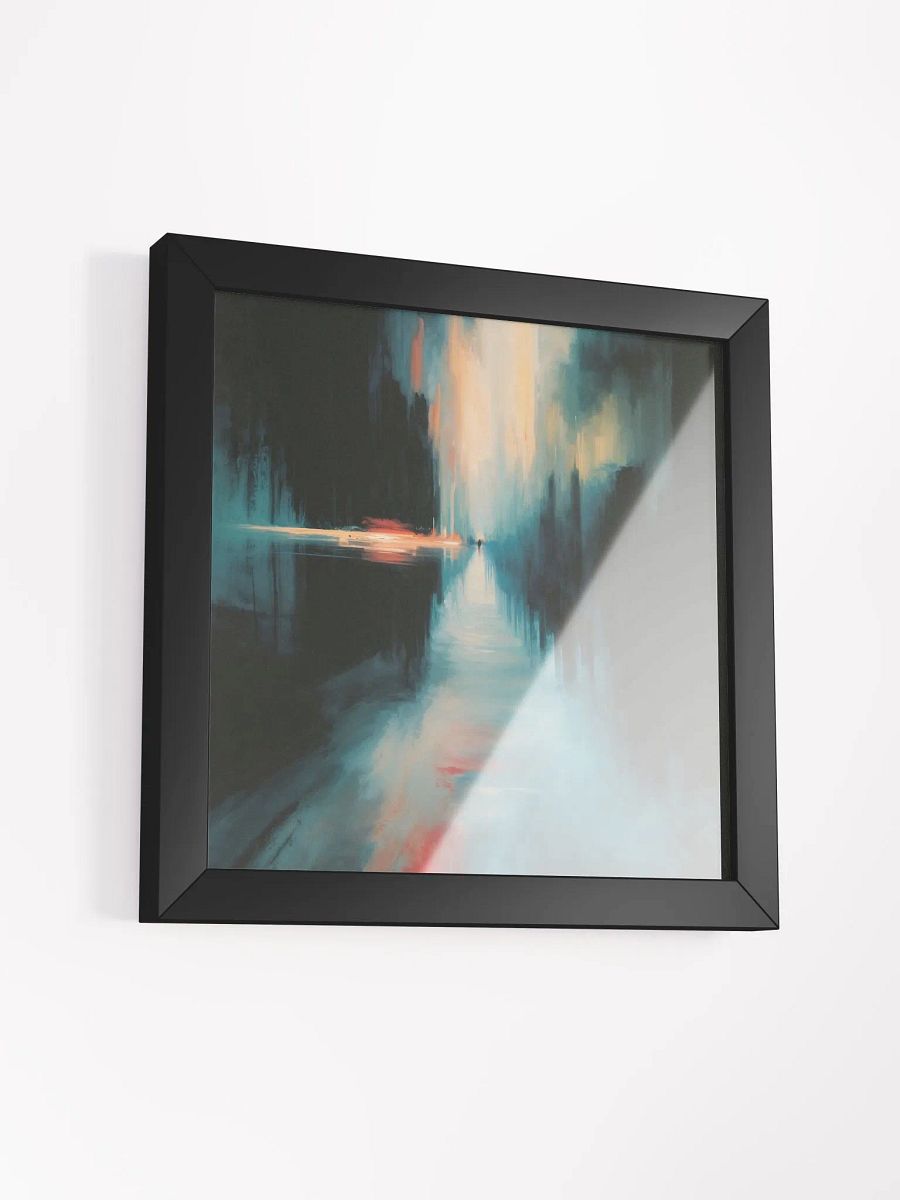 Abstract Cityscape Reflections Framed Print product image (28)