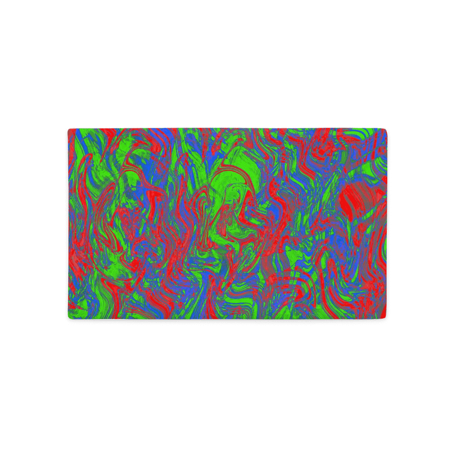 Techno Pattern Premium Pillowcase | Red Pattern | Green Pattern | Blue Pattern product image (5)