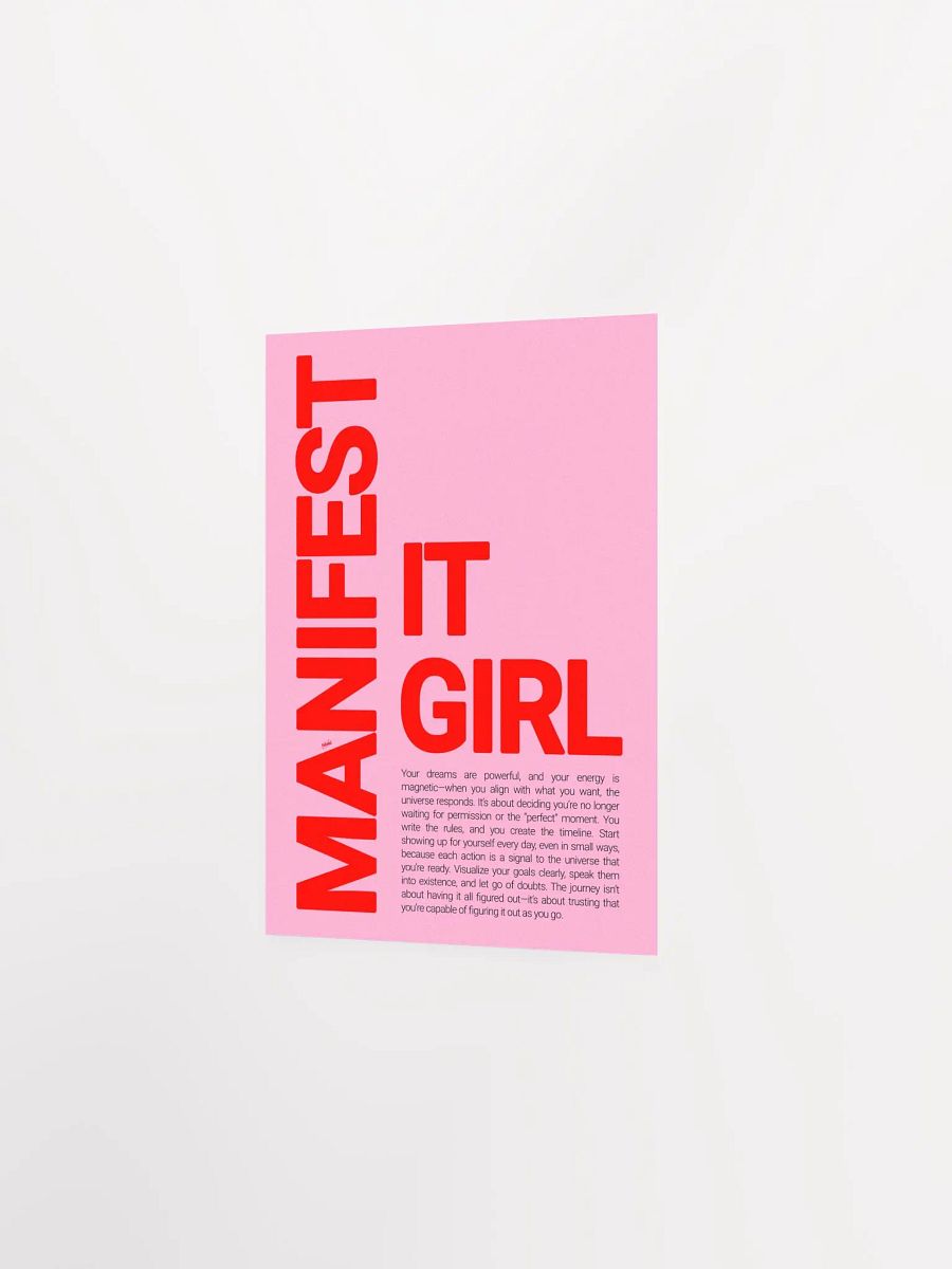 Manifest It Girl Print product image (8)