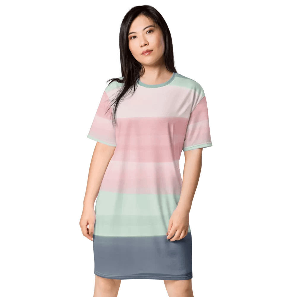 All-Over Print T-Shirt Dress product image (1)