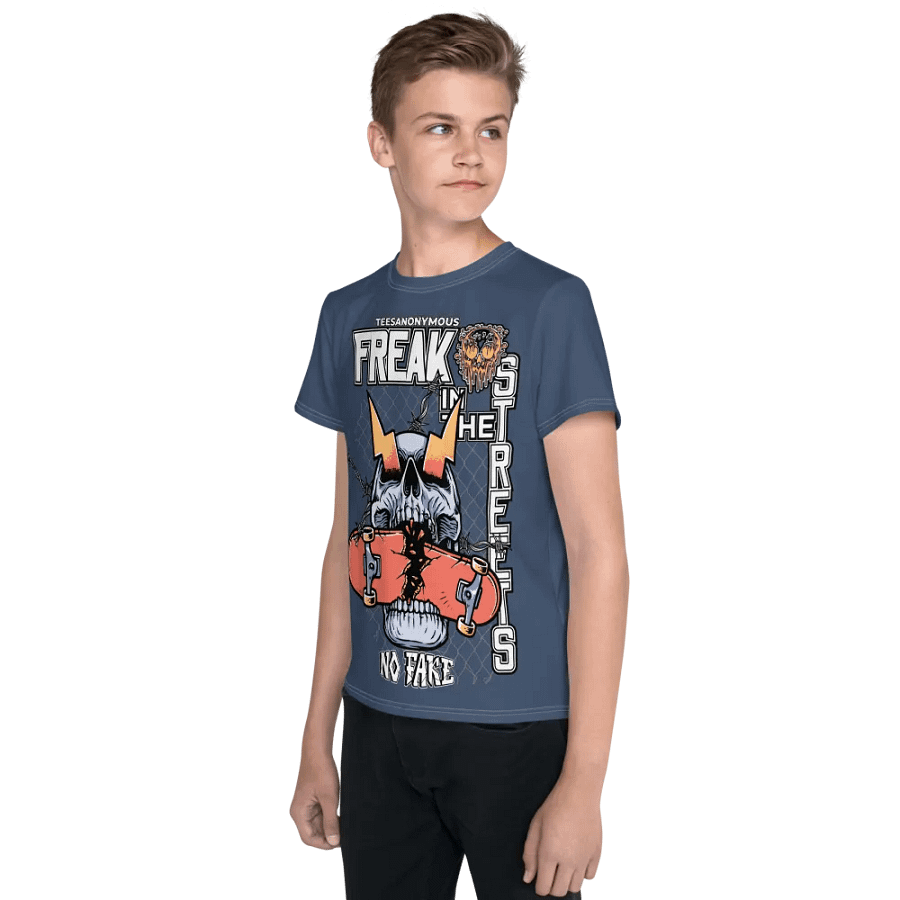 Youth Graphic Tee - Freak in the Streets V14 product image (5)