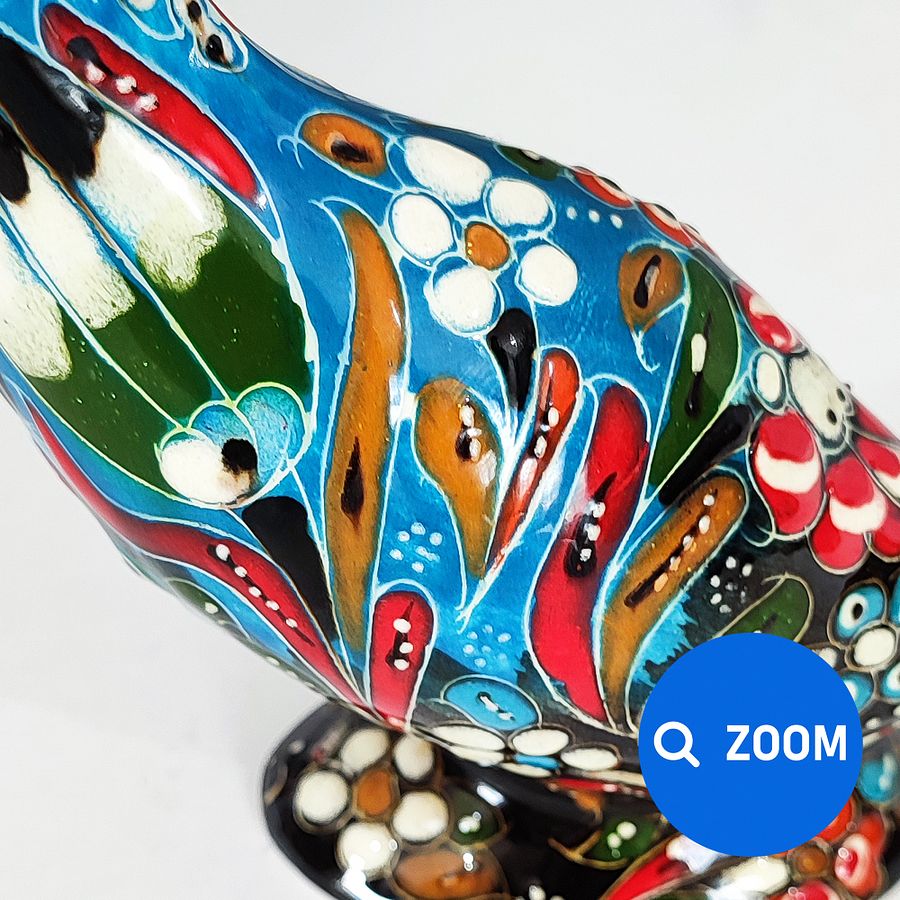Ceramic handmade Stork, Turkish decor — handmade pottery, handmade ceramic product image (9)