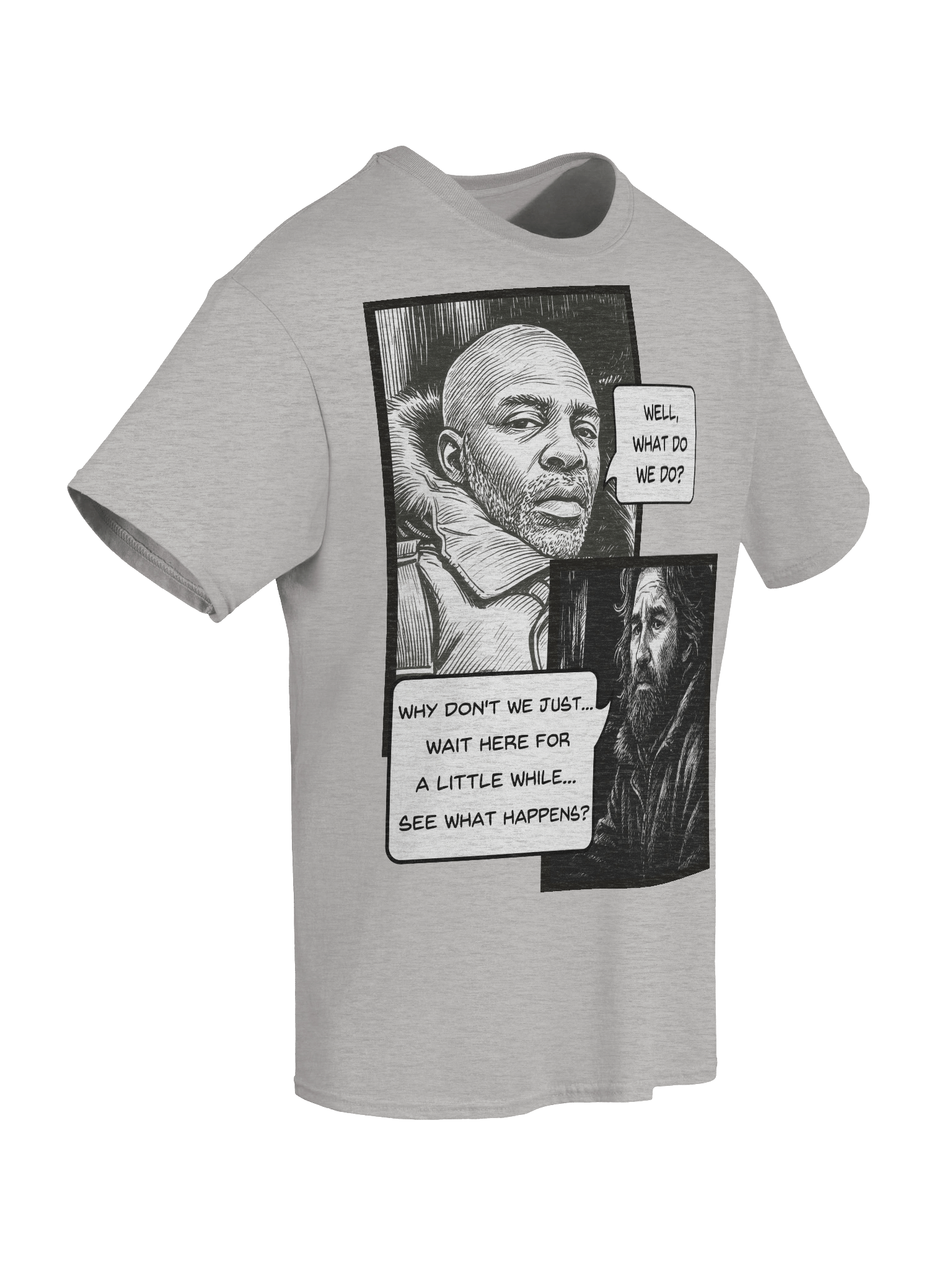 The Thing inspired Wait Here Scene Tee product image (104)