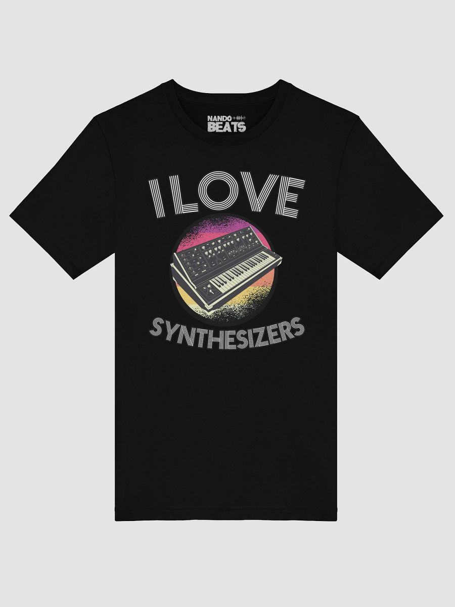 I Love Synthesizers Funny T-Shirt product image (5)
