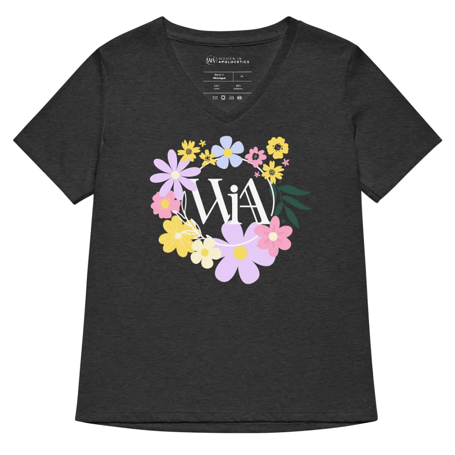 WIA Bloom Women's V-Neck T-Shirt product image (5)