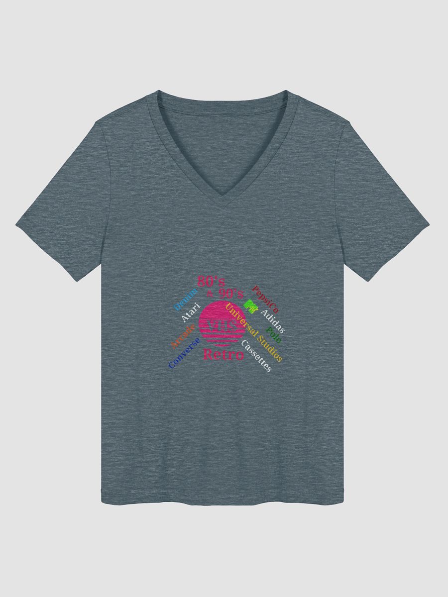 Retro VHS Dream Women's V-Neck Tee product image (1)