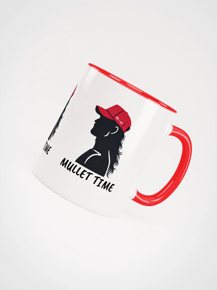 Trump 2024 Victory Coffee Mug, Mullet Lovers, 45 - 47 Hat, Patriotic Coffee Mug product image (4)