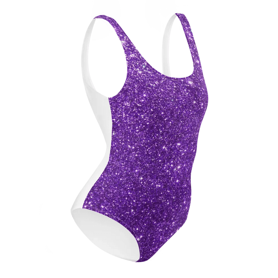 One-Piece Swimsuit (Purple Glitter) product image (12)