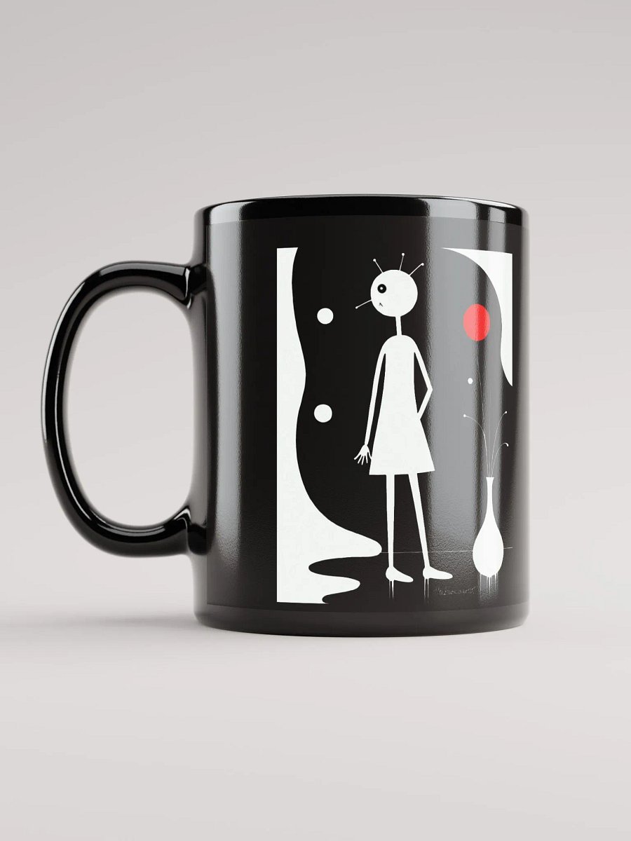 Black Glossy Mug product image (2)