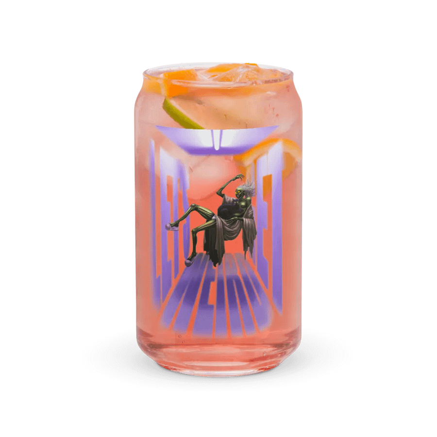 Let's Get Weird (Can-Shaped Glass) product image (37)