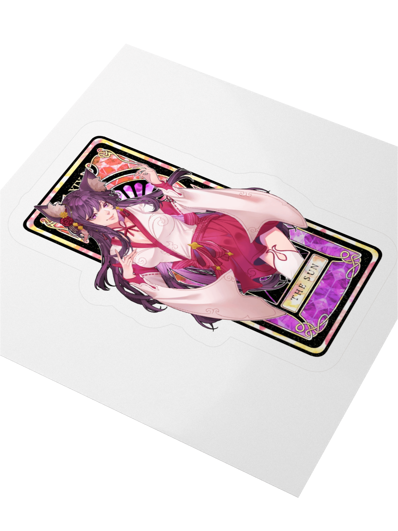 Ririna (Sun) Tarot Card Sticker product image (8)