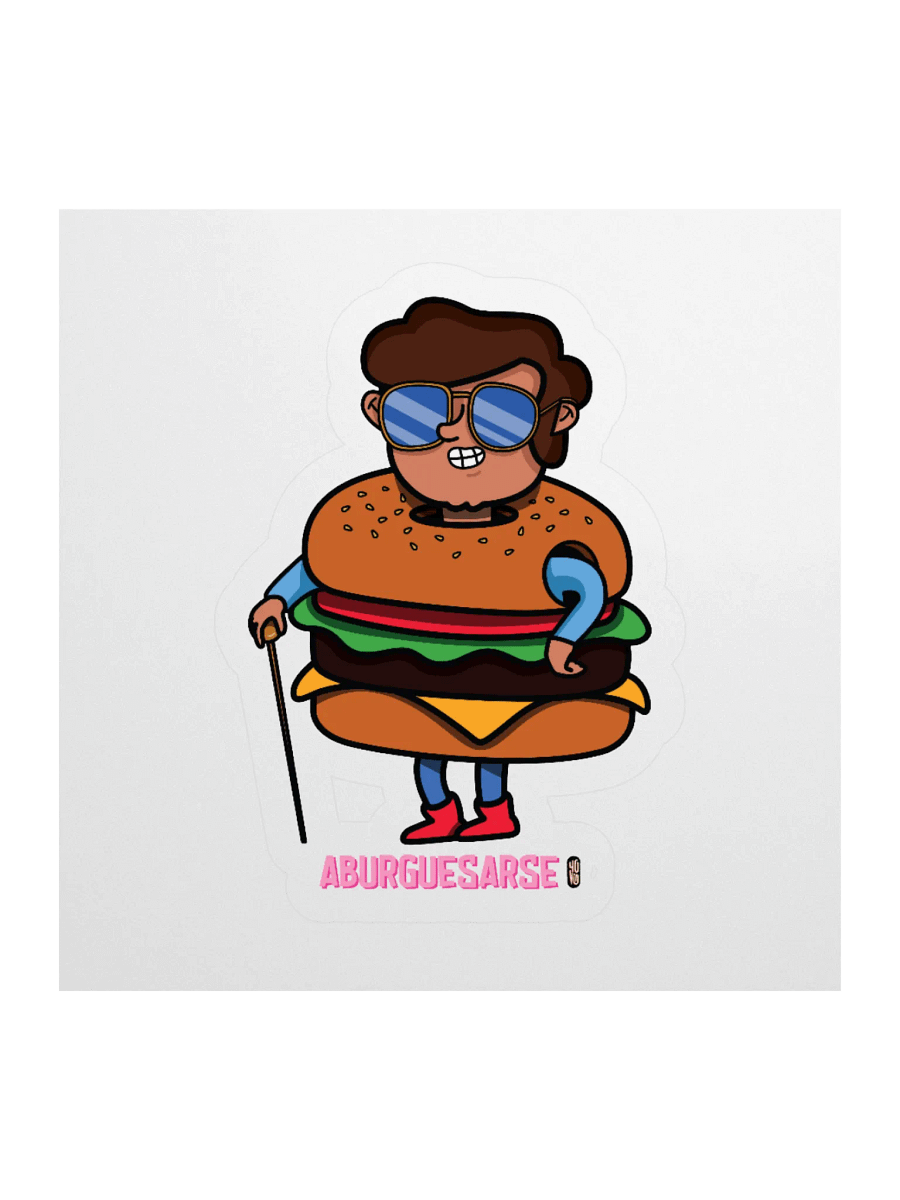 Aburguesarse - Sticker (Kiss Cut) product image (1)