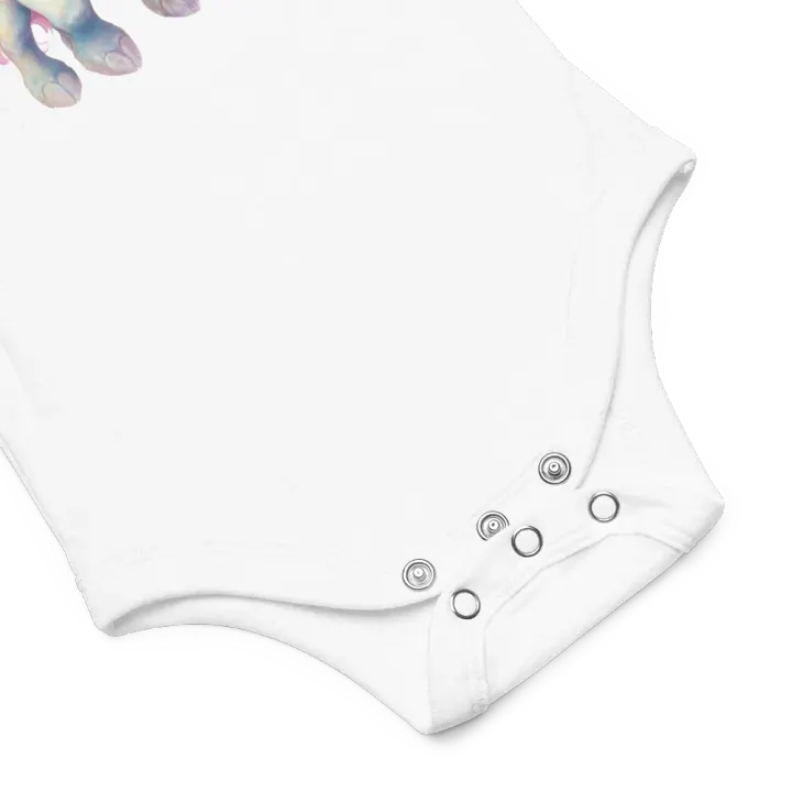 Beautiful Baby Girl Onesie With A Fantasy Unicorn product image (2)