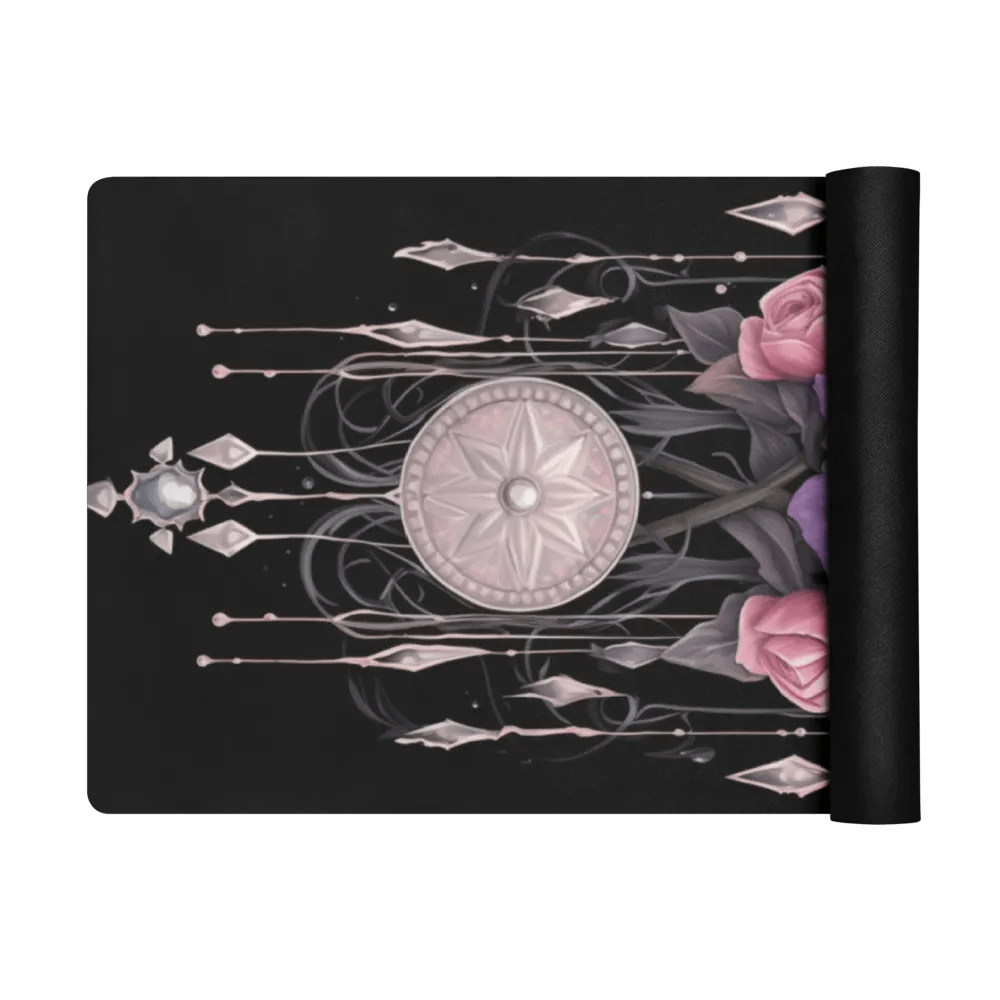 Black Premium Yoga Mat - Featuring Bird Mystery product image (6)
