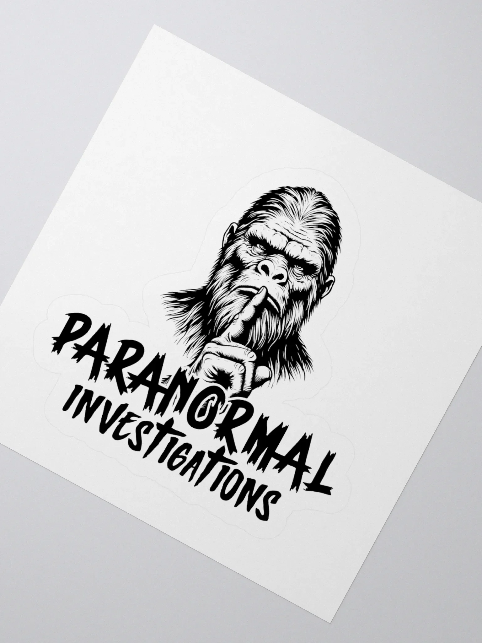 Bigfoot Paranormal Activity Logo Stickers product image (5)