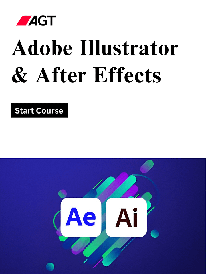 Adobe Illustrator & After Effects 2 in 1 Course for Newbies product image (1)