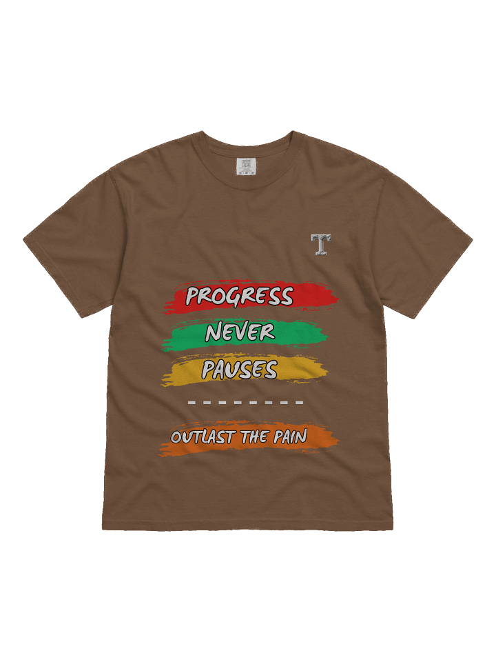 Gym Motivational Colorful Progress T-Shirt product image (12)