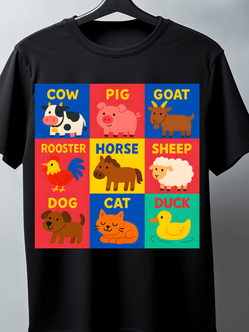 Animal Grid Vibes Heavyweight Tee product image (2)