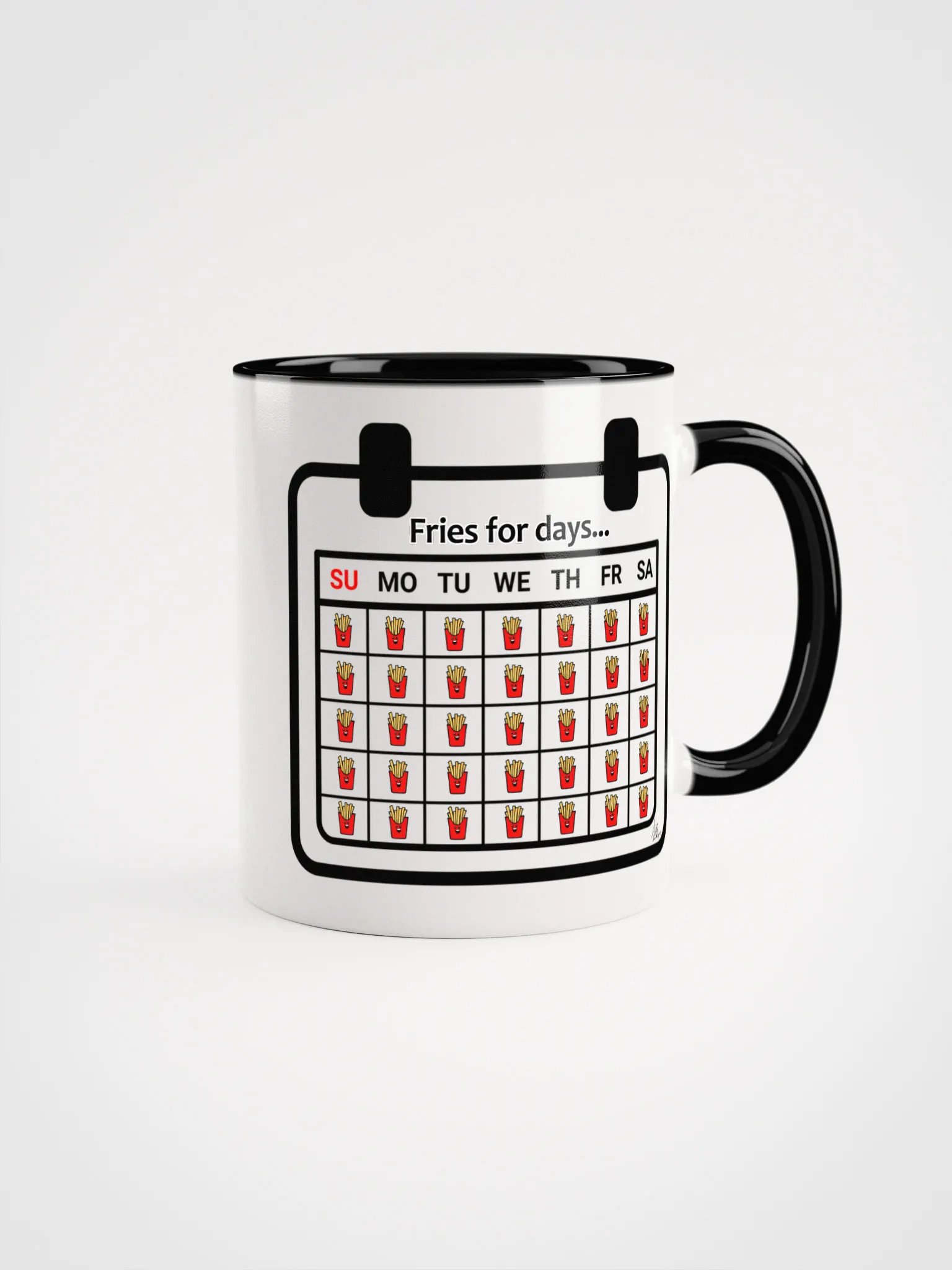 Fries for days... COLORED MUG product image (10)