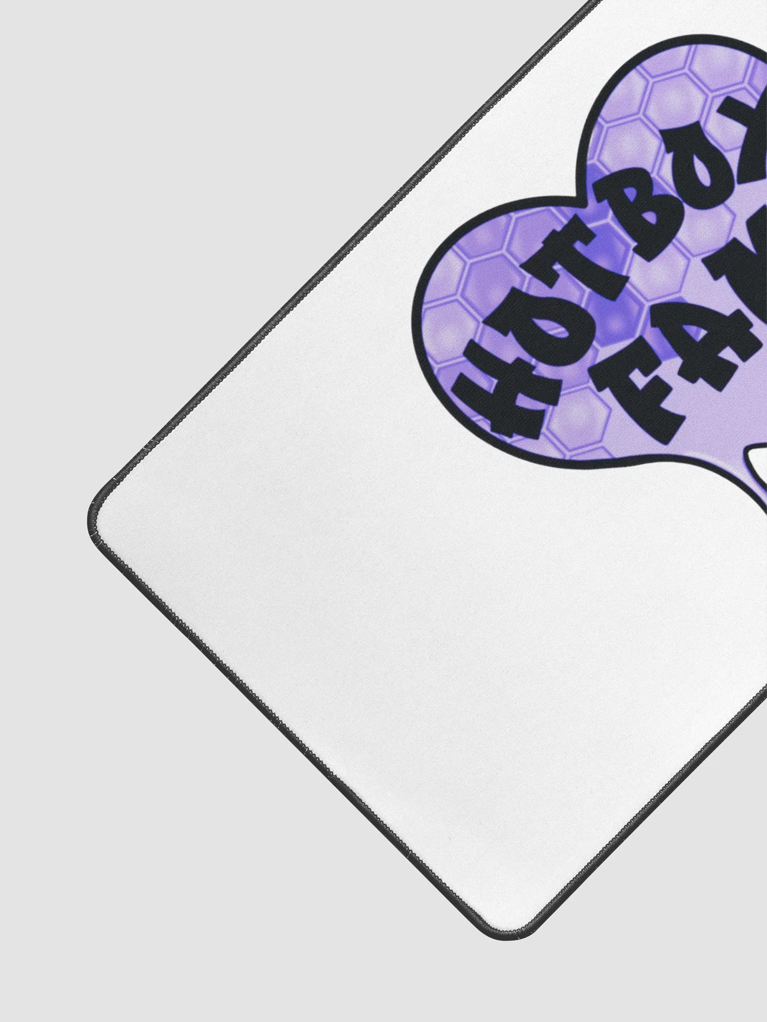 HOT BOX FAM PURPLE HONEY COMB LOGO DESK MAT product image (3)