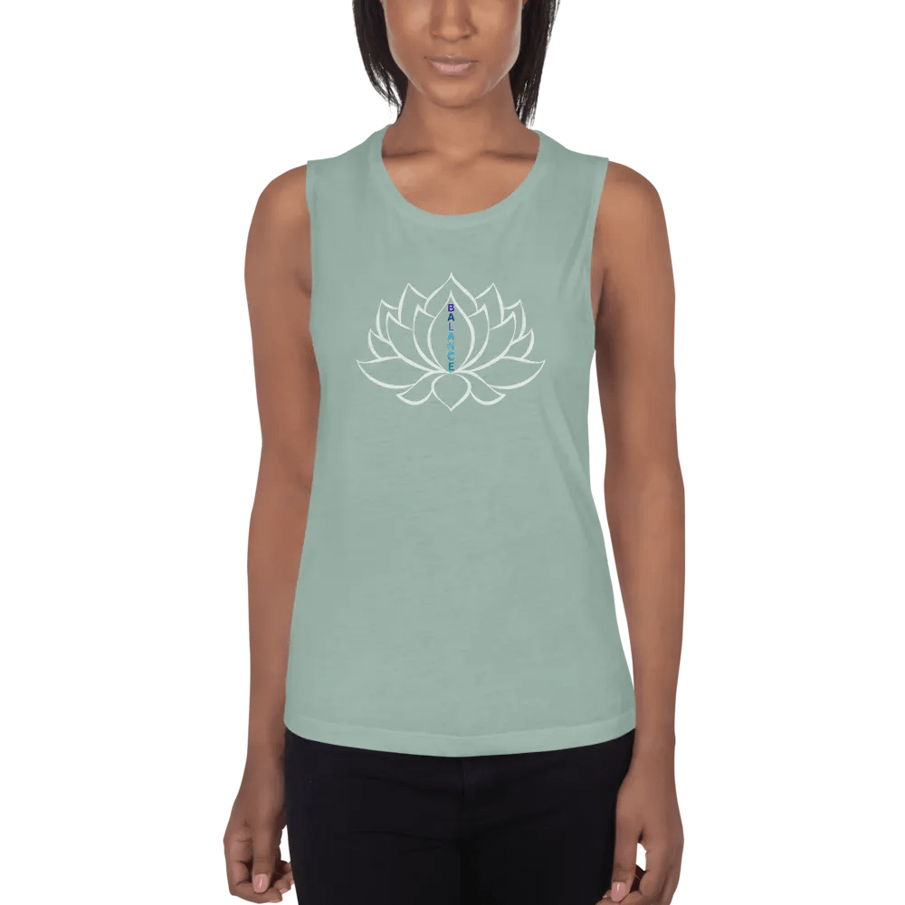 balance lotus ladies tank top product image (9)