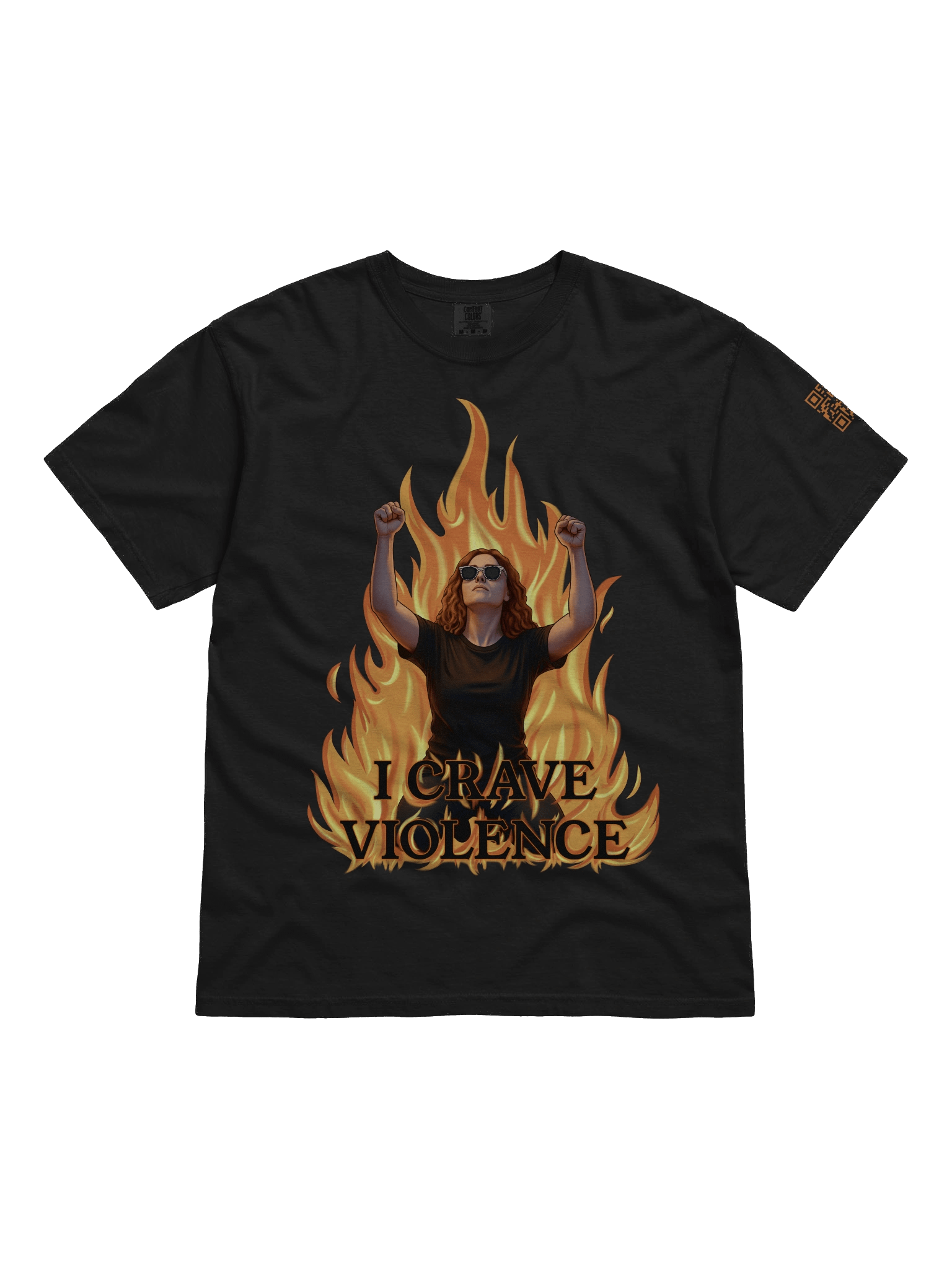 "I CRAVE VIOLENCE" - Shirt product image (1)