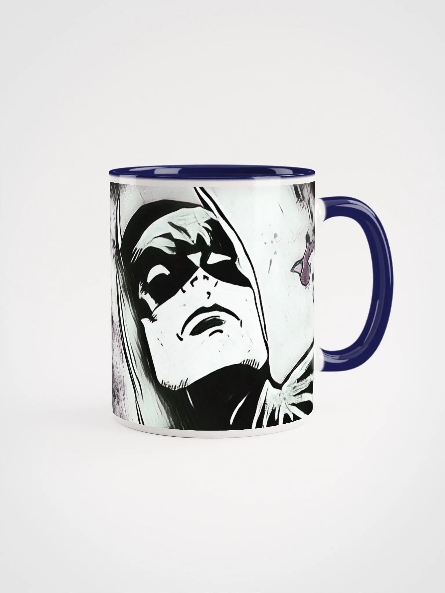 Bat Guy B&W Ceramic Mug product image (1)