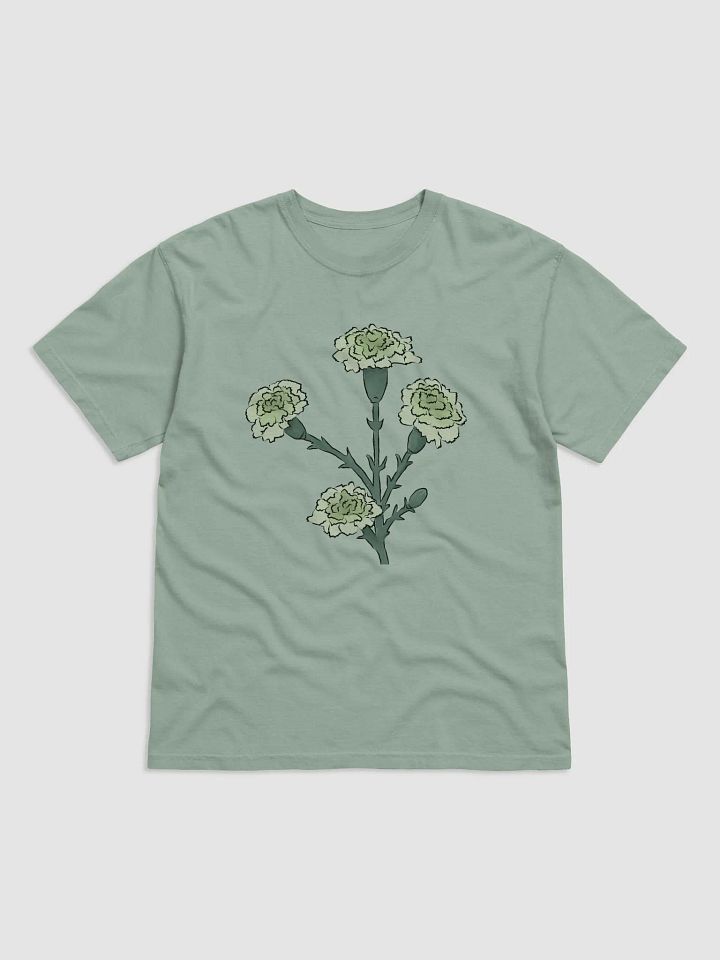 Green Carnation Floral Print product image (10)