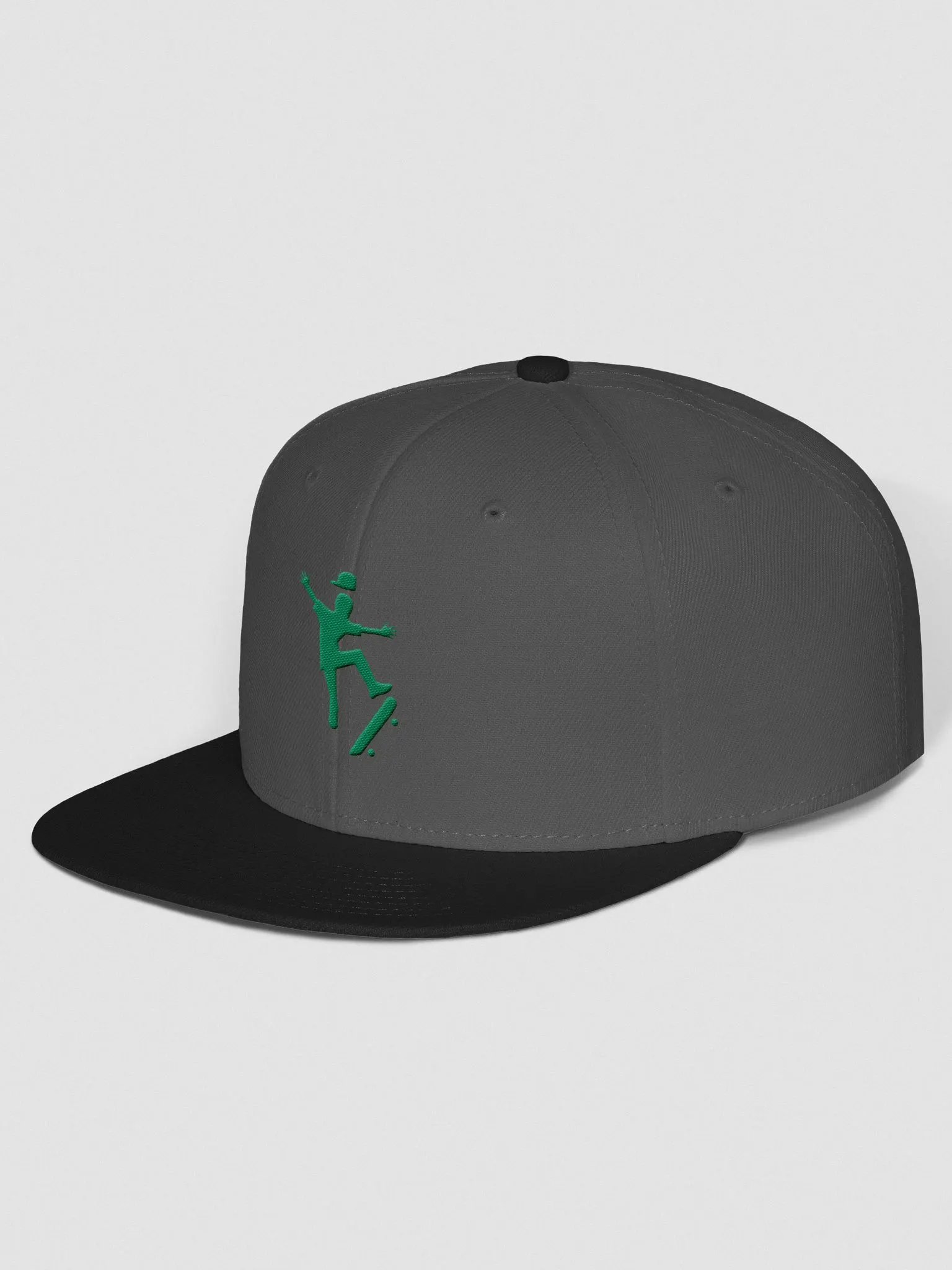 Dazzle Deck Charcoal Grey & Black Baseball Cap product image (2)