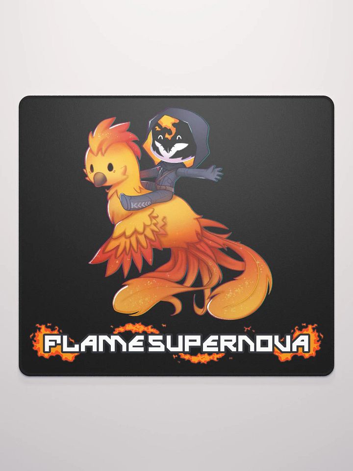 Phoenix Chibi Gaming Mousepad (Black) product image (2)